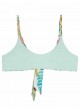 Haut de maillot de bain réversible Tulum Andrea Imprimés fleuris - Pily Q	