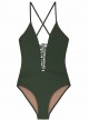 Maillot de bain 1 pièce Plongeant Envy Victoria Vert - PilyQ