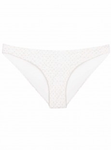 Culotte de bain à œillets Eyelet blanc - PilyQ