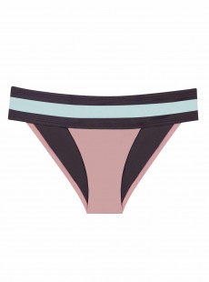 Culotte de bain Riviera Color Block Marron - PilyQ
