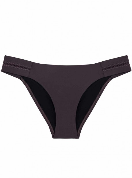 Culotte de bain Coco Stitched Marron - PilyQ