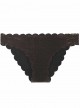 Culotte de bain réversible Twilight Seamless Wave Noir - PilyQ