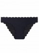 Culotte de bain réversible Twilight Seamless Wave Noir - PilyQ