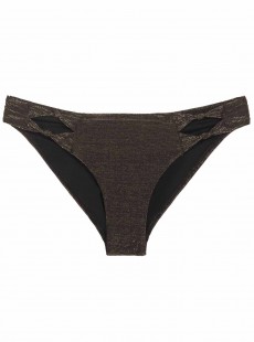 Culotte de bain Twilight Knot Noir - PilyQ