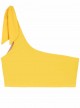 Brassière de bain asymétrique Marigold One shoulder Jaune - PilyQ