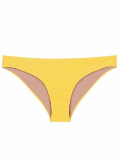 Culotte de bain Marigold One Shoulder Jaune - PilyQ