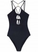 Maillot de bain 1 pièce Midnight Norah Noir - PilyQ
