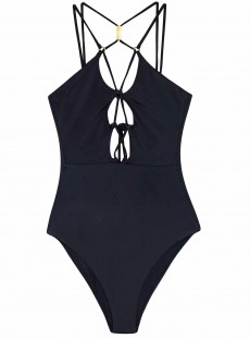 Maillot de bain 1 pièce Midnight Norah Noir - PilyQ