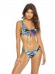Culotte de bain Aralia Ruffle One Shoulder Imprimés fleuris - PilyQ