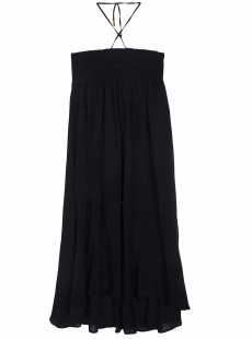 Robe de plage Midnight Carolina Noir - PilyQ