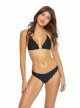 Haut de maillot de bain Triangle Réversible Aralia Seamless Wave Imprimés fleuris - PilyQ