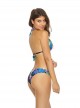 Haut de maillot de bain Triangle Réversible Aralia Seamless Wave Imprimés fleuris - PilyQ