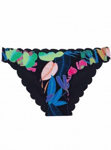 Culotte de bain Réversible Aralia Seamless Wave imprimés fleuris - PilyQ 