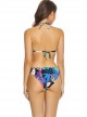 Culotte de bain Réversible Aralia Seamless Wave imprimés fleuris - PilyQ