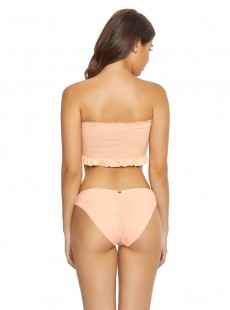 Culotte de bain Papaya Smocked Rose - PilyQ