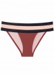 Culotte de bain Papaya Color Block Marron/Rose - PilyQ