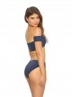 Haut de maillot de bain Bandeau Poseidon Layla Bleu - PilyQ