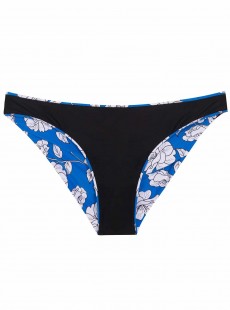 Culotte de bain Poppy Basic imprimés fleuris / Bleu - PilyQ