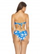 Culotte de bain Poppy Basic imprimés fleuris / Bleu - PilyQ