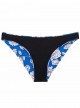Culotte de bain Poppy Basic imprimés fleuris / Bleu - PilyQ