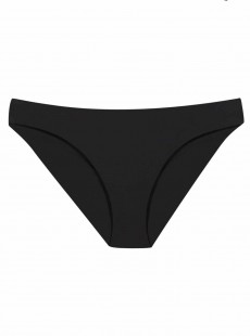 Culotte de bain Midnight Ruched Noir - PilyQ