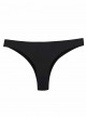 Culotte de bain Midnight Ruched Noir - PilyQ