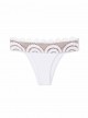 Culotte de bain en dentelle Must Haves Lace blanc - PilyQ	