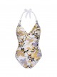 Maillot une pièce tour de cou - Garden Mood - Cyell