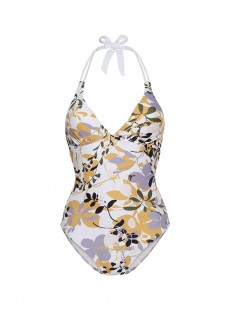 Maillot une pièce tour de cou - Garden Mood - Cyell