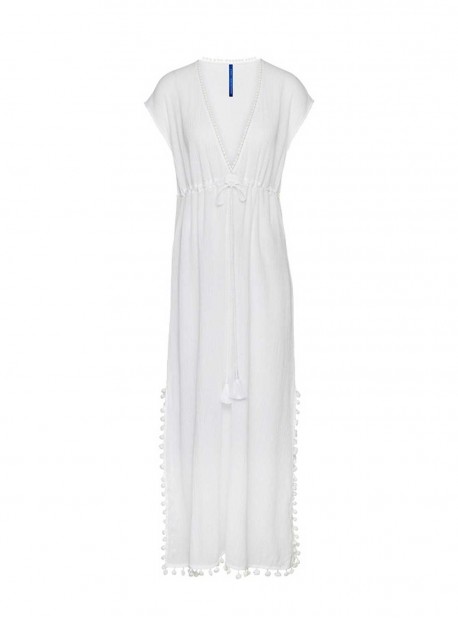 Robe Longue Blanche - Sunset - Cyell