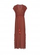 Robe Longue Bordeaux - Sunset - Cyell