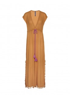 Robe Longue Jaune - Sunset - Cyell