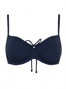 Haut de maillot de bain balconnet -  Island Navy - Cyell
