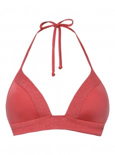 Haut de maillot de bain triangle - Ocean Coral Red - Cyell