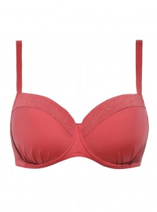 Haut de maillot de bain balconnet -  Ocean Coral Red - Cyell