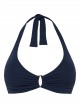 Haut de maillot de bain tour de cou - Island Navy - Cyell