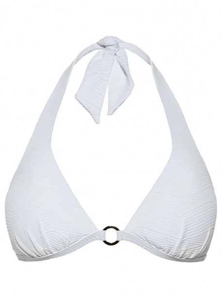 Haut de maillot de bain tour de cou - Island White - Cyell