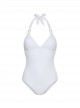 Maillot une pièce triangle -  Island White - Cyell
