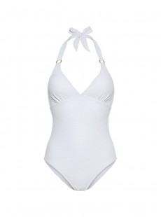 Maillot une pièce triangle -  Island White - Cyell