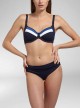 Culotte de bain taille haute unie - Hamptons - Cyell