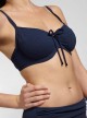 Haut de maillot de bain balconnet -  Island Navy - Cyell