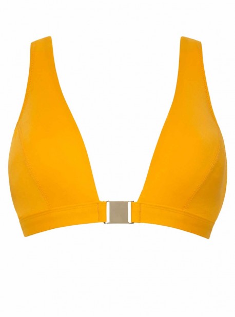 Haut de maillot de bain triangle bretelles larges - City Slick Sun - Cyell
