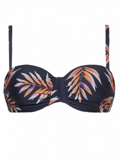 Haut de maillot de bain bandeau - Palm Nights - Cyell