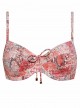 Haut de maillot de bain balconnet -  Sahara Sangria - Cyell