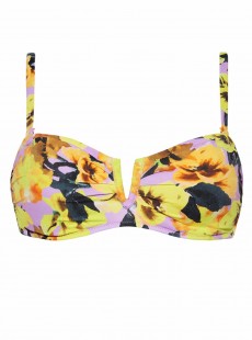Haut de maillot de bain bandeau - Le Jardin - Cyell