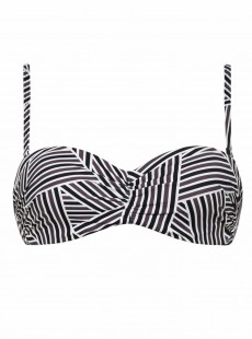 Haut de maillot de bain bandeau - Art Deco - Cyell