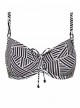 Haut de maillot de bain balconnet - Art Deco - Cyell