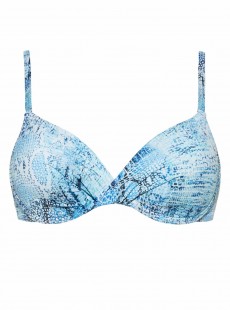 Haut de maillot de bain balconnet  - Sahara Blue - Cyell