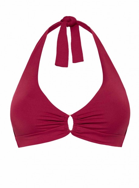 Haut de maillot de bain tour de cou - City Slick Sangria - Cyell