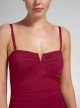 Maillot une pièce bustier -  City Slick Sangria - Cyell